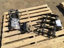 Unused Mini Excavator Attachment Set