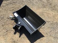 Unused Miva 24in Hydraulic Tilting Bucket,
