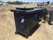 Rolling 310 Gallon 56in x 38in x 34in Oil Tank.