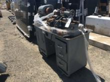 Sheldon Machine Lathe w/Metal Desk.