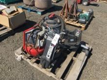 Pallet of Misc Items, Including Air Compressor,