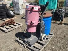 Pallet of Misc Items, Including 55-Gallon Barrel,