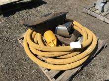 Pallet of Misc Items, Including Oil Pan,
