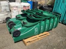 Pallet of (11) PreZero Trash Cans.