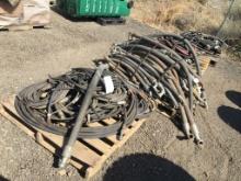 (4) Pallets of Misc Hydraulic Hoses.