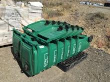 Pallet of (12) PreZero Trash Cans.