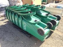Pallet of (12) PreZero Trash Cans.