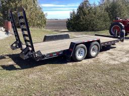 2015 Towmaster 18' Equipment Trailer