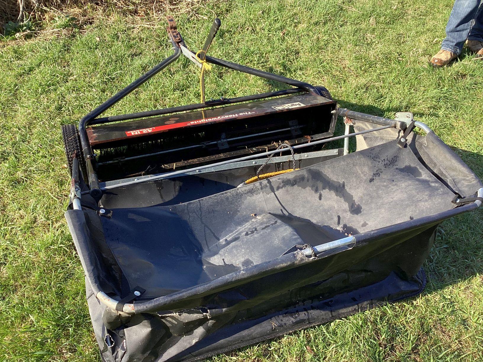 AgriFab 42" Pull Behind Lawnsweep