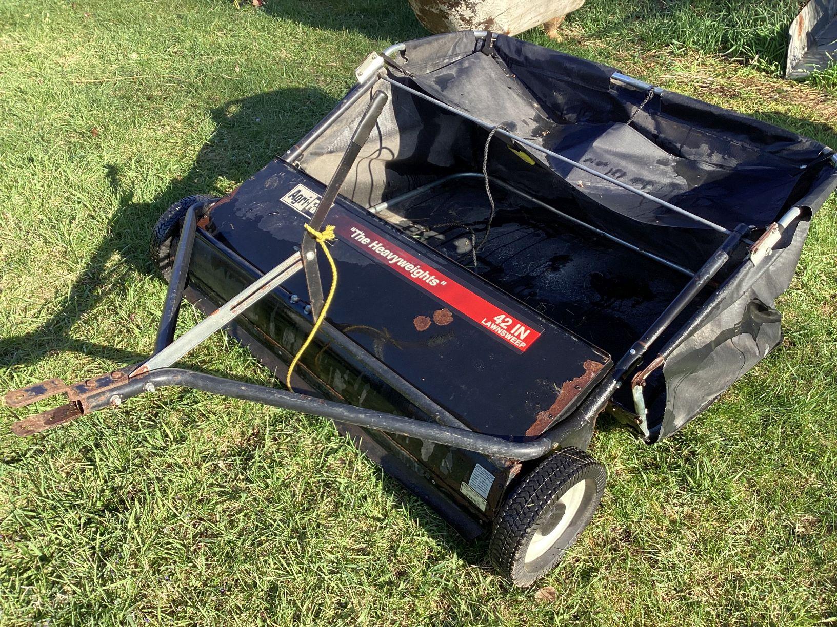 AgriFab 42" Pull Behind Lawnsweep