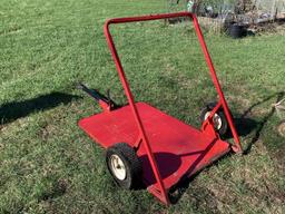 Drop Down Yard Cart, 31"x46", Tires were REPLACED