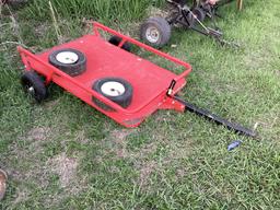 Drop Down Yard Cart, 31"x46", Tires were REPLACED