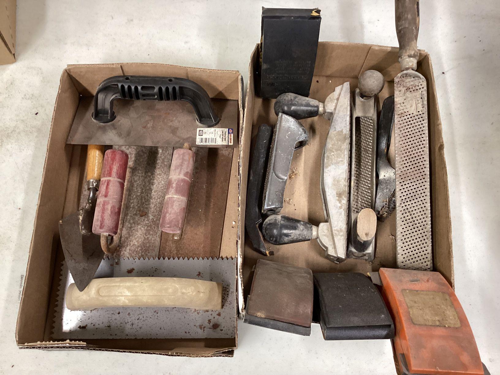 Trowels and Rasps/Sanders
