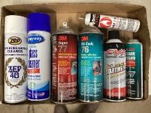 Spray Adhesive, Starting Fluid, Cleaner