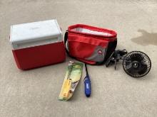 Coolers, Lighters, Fan