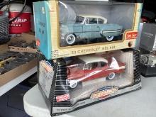 53' and 57' Bel Air Diecast Cars