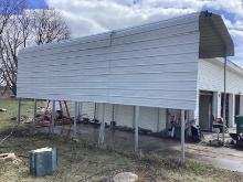 Vera Tube Car Port, 28' x 12' x 14'