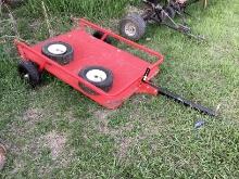 Drop Down Yard Cart, 31"x46", Tires were REPLACED