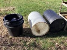 Plastic Barrels and Pots