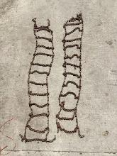 Set of Chains, 12"x68"