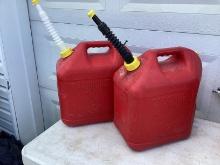 2 Gas Cans