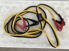 HD Jumper Cables with Volt Meter