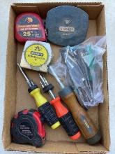 Tape Measures and Screwdriver/Bits