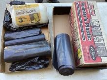 Garbage Bags and Painters Plastic