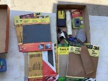Sandpaper, Chaulk Line, Stud Finder