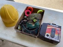 Safety Tape, Hard Hat, Headlamp, NEW Smart Doorbell