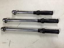 (3) Craftsman Torque Wrenches