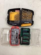 Drill Bit and Driver Head Sets