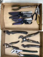 Pliers, Robo Grip, Channel Locks, Kobalt Tube Cutters