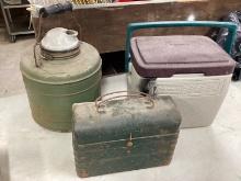 Cooler and Canisters