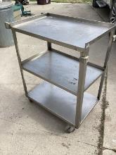 Stainless Steel Serving Cart