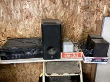 Yamaha HTR5230 Reciever and Speakers