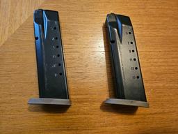 Lot of (2) 14 Round Pistol Magazines Smith & Wesson 40 S&W .357