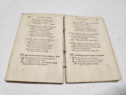 Antique Chicago Young Men's Christian Society Soldier's Hymn Book