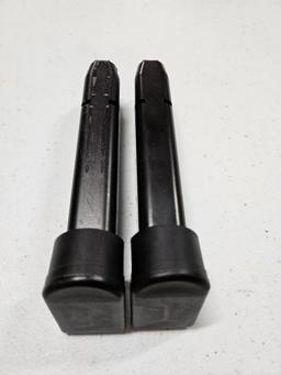 Lot of (2) Sig Sauer P226 9mm Pistol Magazine 20 Round + Grip Extender