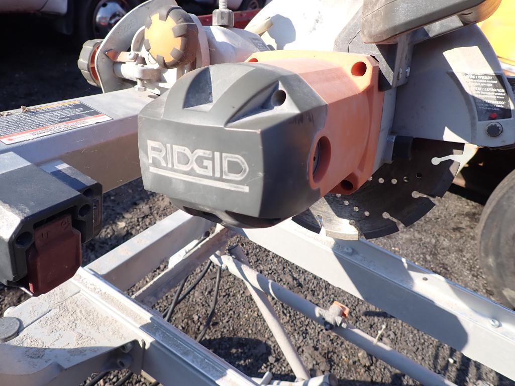 Ridgid On the Site Table Saw