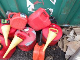 Large Gas Can Lot