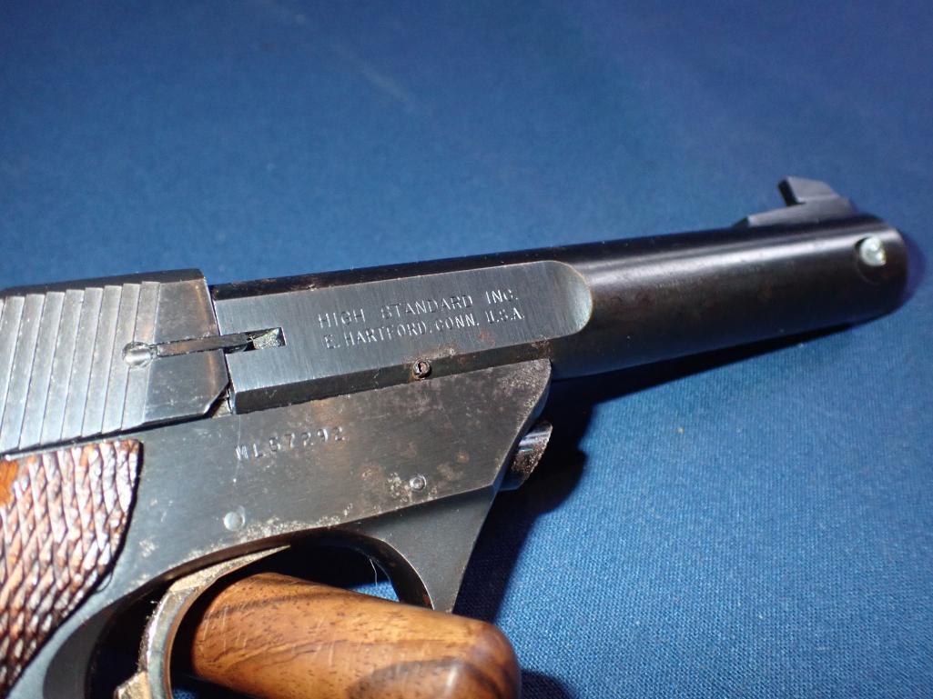 High Standard Supermatic Trophy 22 LR Pistol