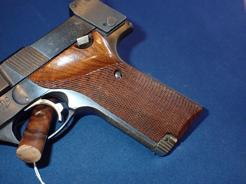 High Standard Supermatic Trophy 22 LR Pistol