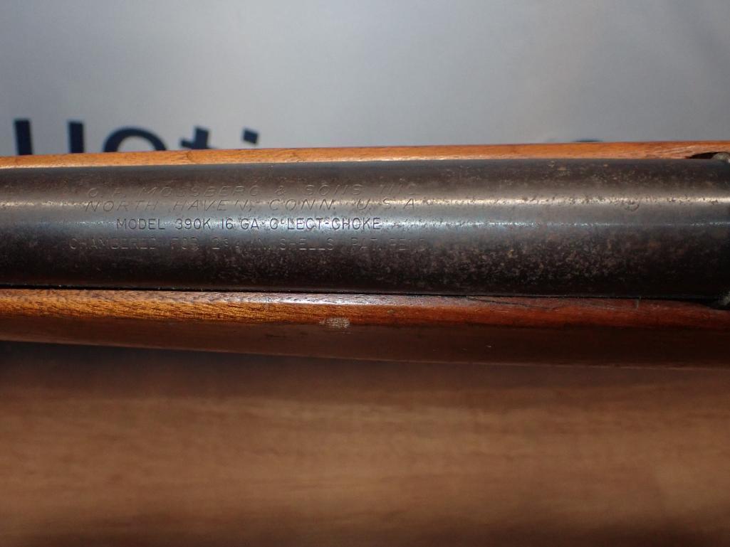 Mossberg Model 390K 16-Gauge Bolt-Action Shotgun
