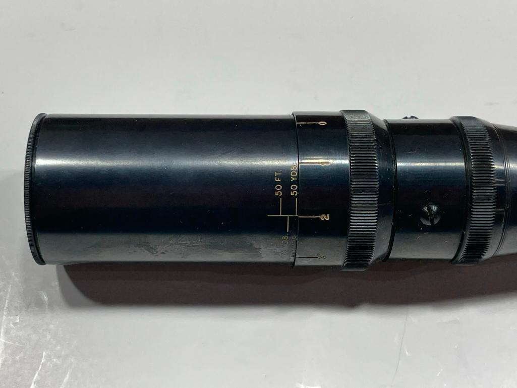 J Unertil 16 Power Vintage Rifle Scope