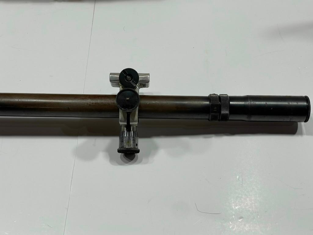 J Unertil 16 Power Vintage Rifle Scope