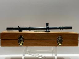 J Unertil 4 Power Vintage Rifle Scope