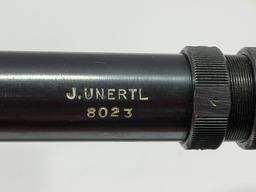 J Unertil 4 Power Vintage Rifle Scope