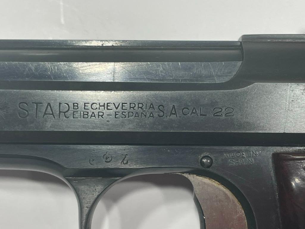 Star F Target 22 Caliber Pistol