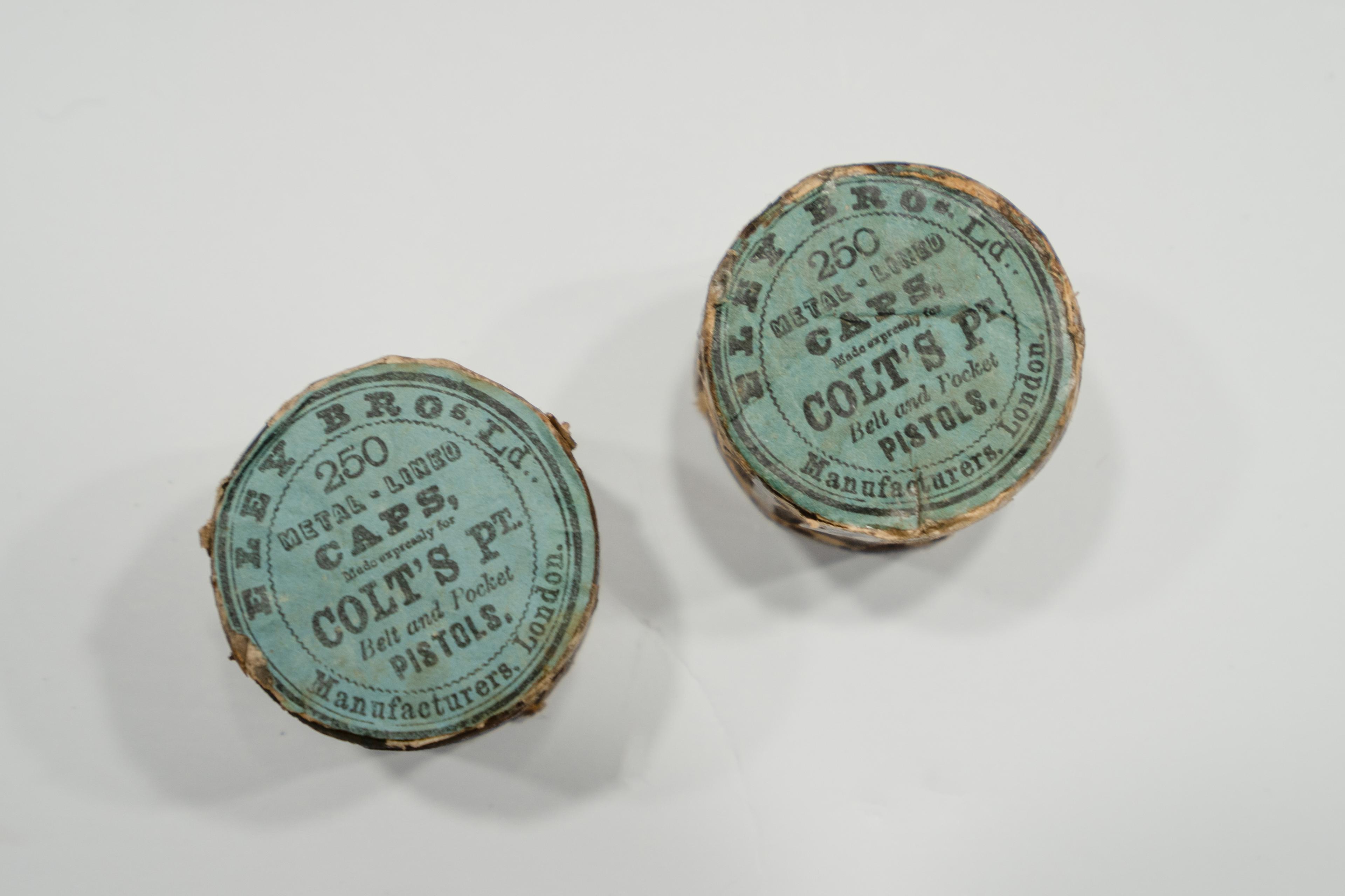 Boxed Consecutive Serial Number Colt 1851 Navy Percussion Revolvers